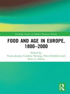 cover image of Food and Age in Europe, 1800-2000